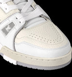 Louis Vuitton White Signature Logo Trainer Sneakers - Size LV 8.5 / US 10