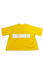 Satoshi Nakamoto Logo Impact T-Shirt Yellow