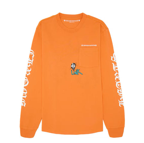 Chrome Hearts Matty Boy Link & Build Sweatshirt Orange