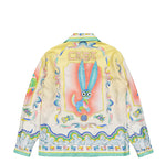 CASABLANCA
SOUVENIR SILK TWILL SHIRT - MULTI