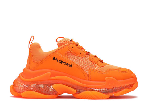 Balenciaga Triple S Clear Sole Orange