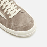 Rick Owens Vintage Dust Milk Low-Top Sneakers