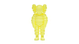 KAWS What Party Figure Yellow