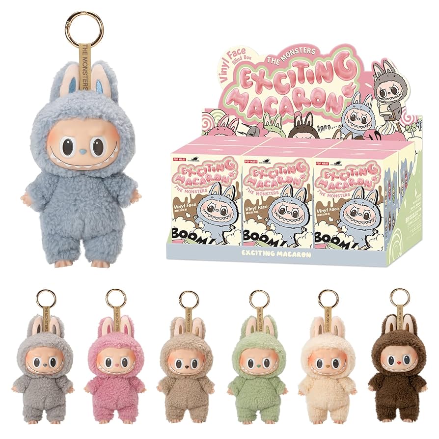 Labubu The Monsters Exciting Macaron Vinyl Face (Blind Box