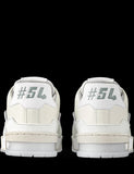 Louis Vuitton White Signature Logo Trainer Sneakers - Size LV 8.5 / US 10