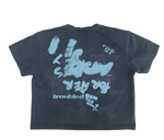 Troubled Humans Find Me T-shirt Grey