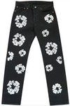 Denim Tears x Levi's Cotton Wreath Jean Black