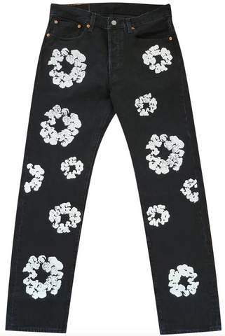 Denim Tears x Levi's Cotton Wreath Jean Black