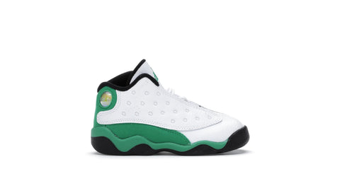 Jordan 13 Retro White Lucky Green (TD)