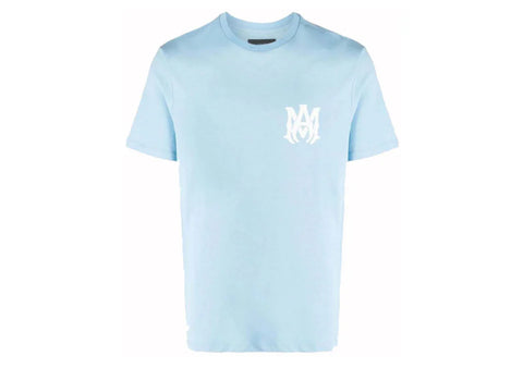 AMIRI MA Logo T-Shirt Light Blue