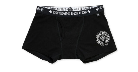 Chrome Hearts Boxer Brief Shorts Black/White