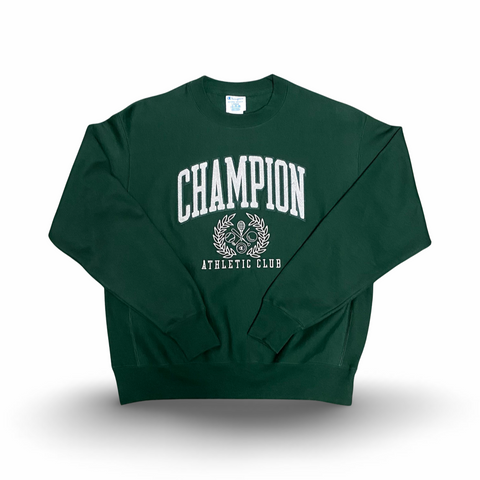 Champion Athletic Club Green Sweater