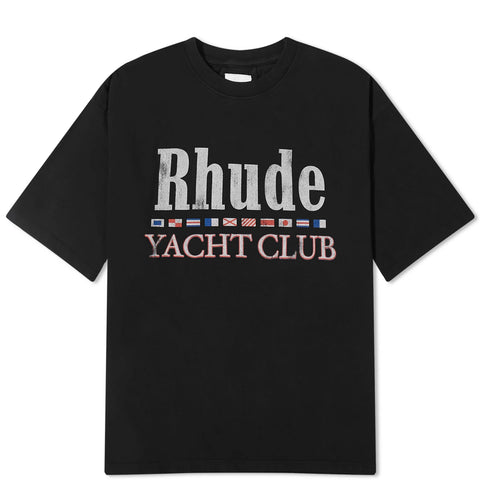 Rhude Flag T-shirt Black