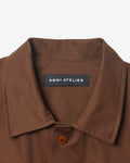 Agni Atelier Mechanic Brown Shirt