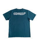 Off-White FF Blur Slim S/S Tee Duck Green
