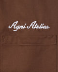 Agni Atelier Mechanic Brown Shirt