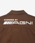 Agni Atelier Mechanic Brown Shirt