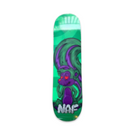 Purple skunk naf skateboard