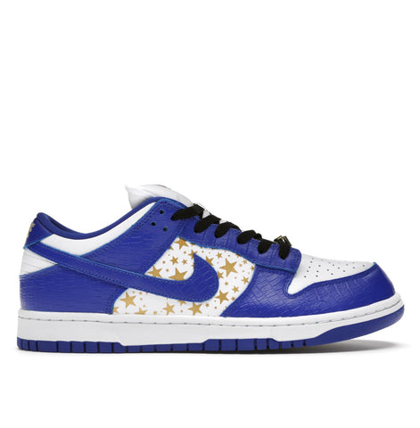 SB Dunk Low Supreme Stars Hyper Royal (2021)