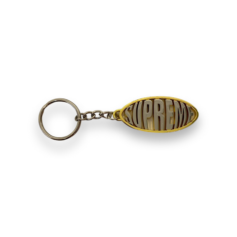 Supreme Oval Logo Keychain