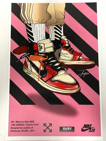 Icing On The Kickz Frame (Off White Chicago)