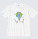 Kaws Uniqlo Peace For All White T-Shirt