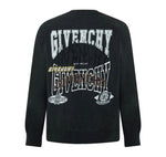 Givenchy Logo Crewneck Sweatshirt Charcoal