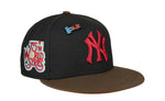 New Era New York Yankees Capsule NOS Collection 75th World Series Patch 59Fifty Fitted Hat Black/Orange