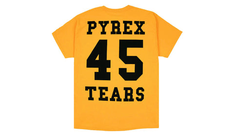 Denim Tears Pyrex Tears T-Shirt Yellow