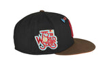 New Era New York Yankees Capsule NOS Collection 75th World Series Patch 59Fifty Fitted Hat Black/Orange