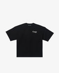 Agni Atelier Fuego Floral Black Tee