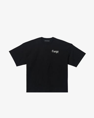 Agni Atelier Fuego Floral Black Tee