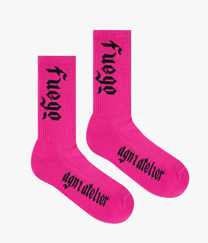 Agni Atelier Fuego Socks Pink