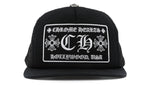 Chrome Hearts CH Hollywood Trucker Hat Youth Black/Black