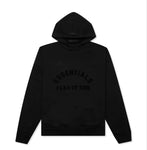 Fear Of God Essentials Hoodie Jet Black